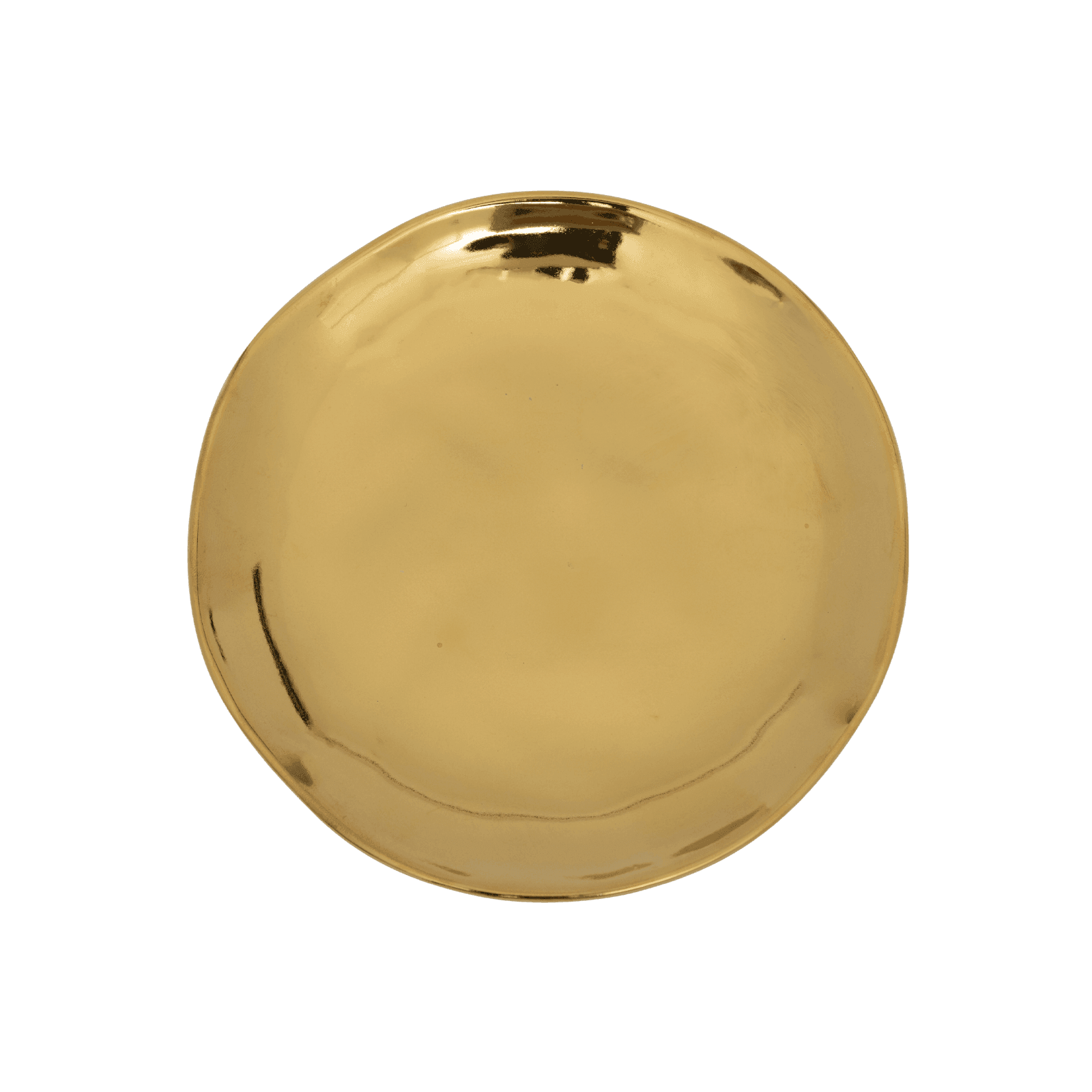 Good Morning plate Ø14 cm - gold (set of 4)