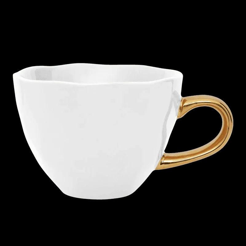 Good Morning cup Cappuccino / Tea Ø11 cm - White (set of 4)