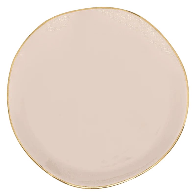 Good Morning plate Ø17 cm - Old Pink (set of 4)