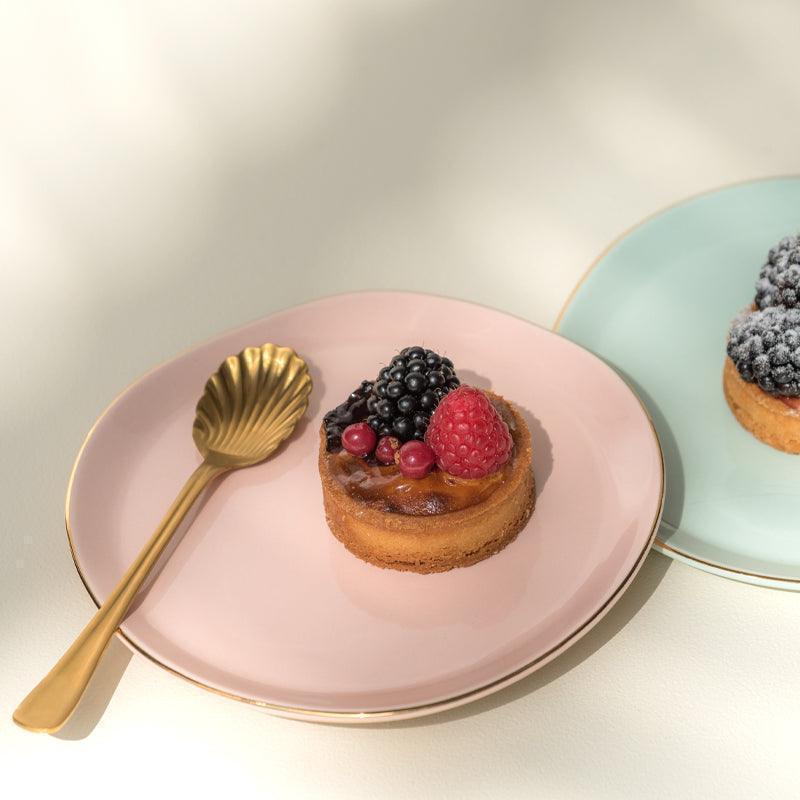 Good Morning plate Ø17 cm - Old Pink (set of 4)