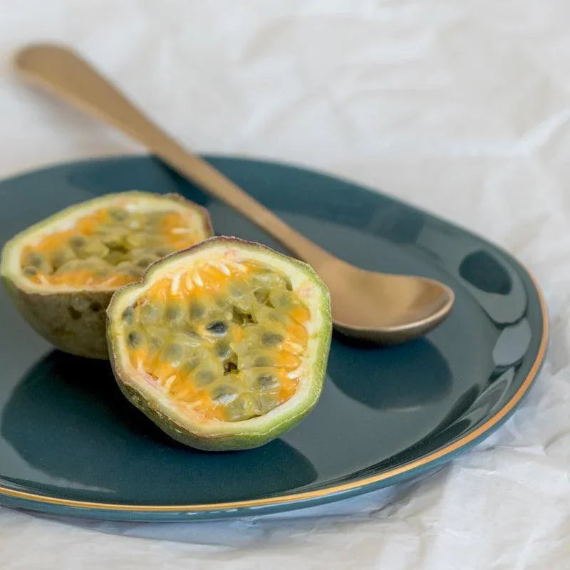 Good Morning plate Ø17 cm - Blue Green (set of 4)