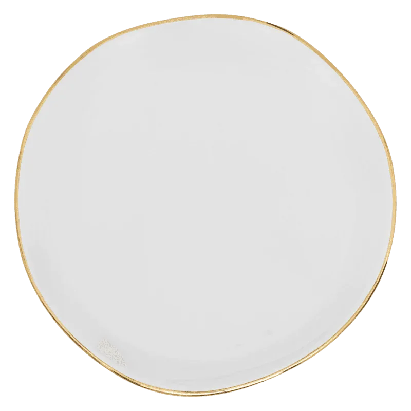 Good Morning plate Ø17 cm - White (set of 4)