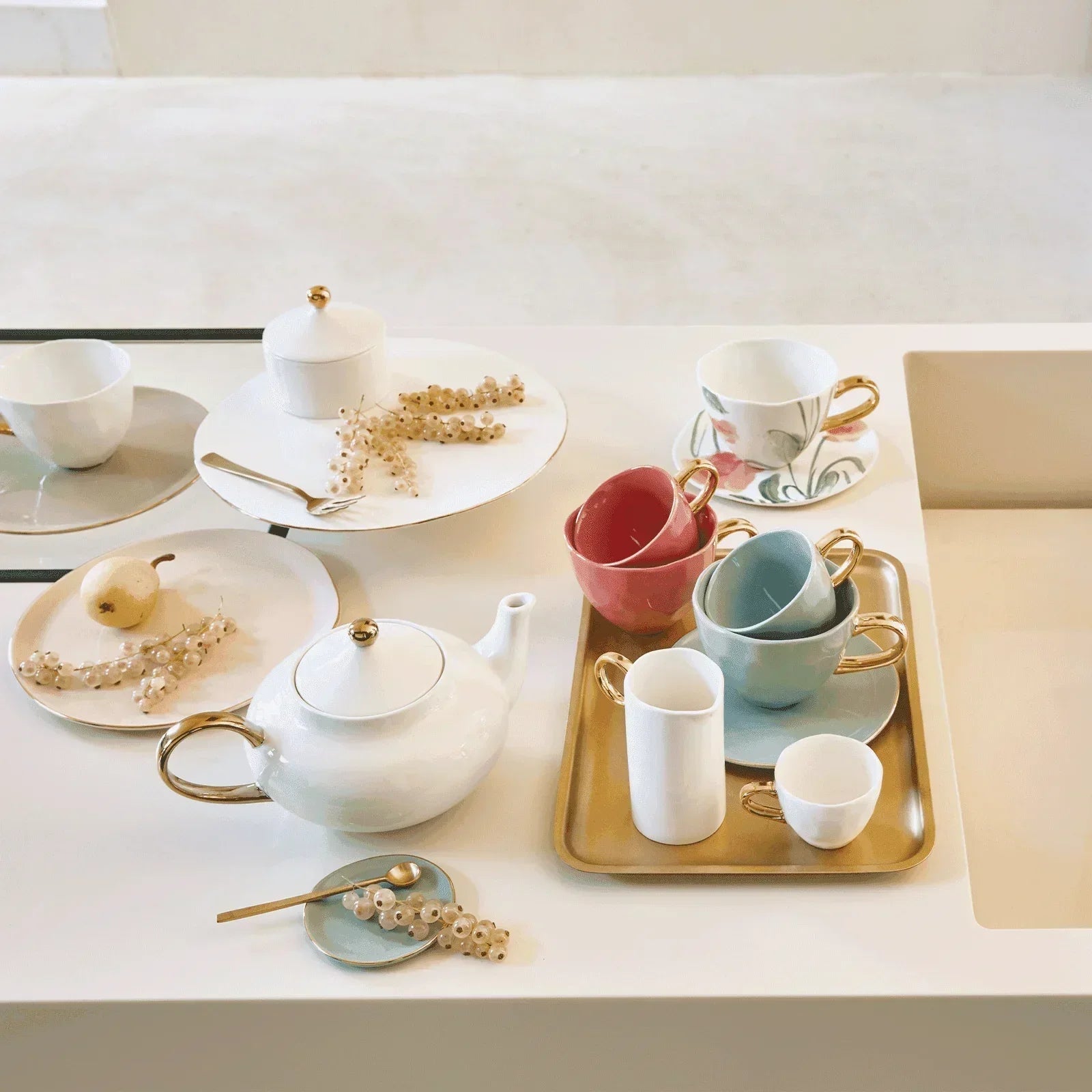 Good Morning plate Ø17 cm - White (set of 4)