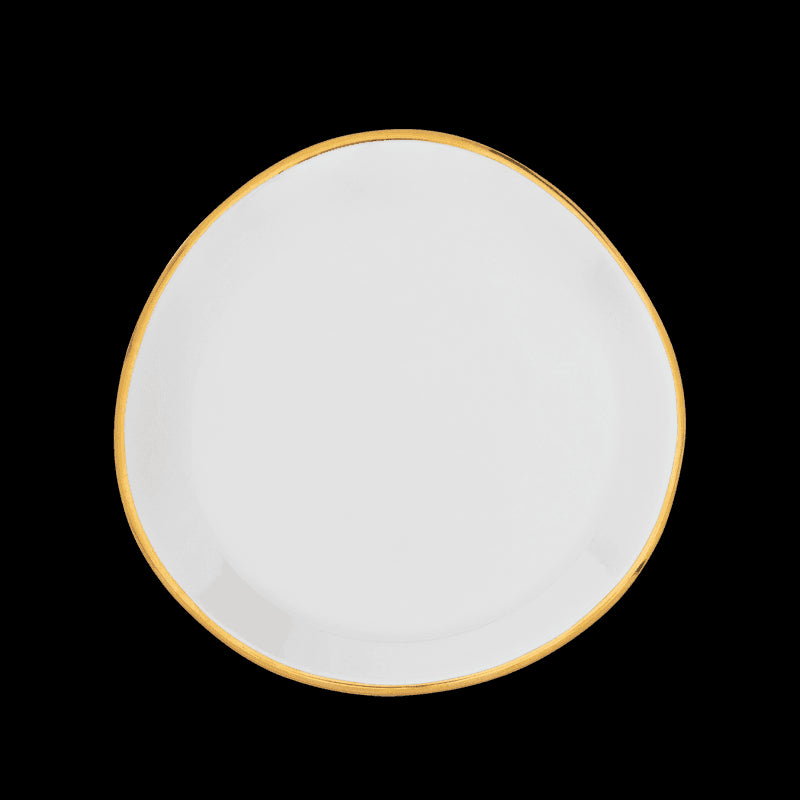 Good Morning plate Ø9 cm - White (set of 4)