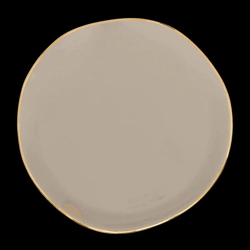 Good Morning plate Ø17 cm - Gray Morn (set of 4)