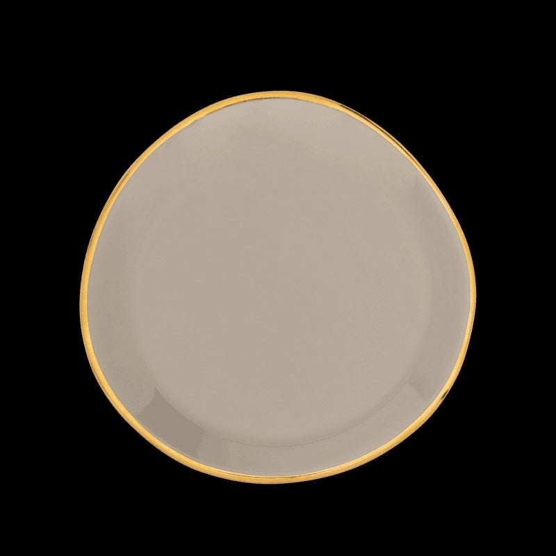 Good Morning plate Ø9 cm - Gray Morn (set of 4)