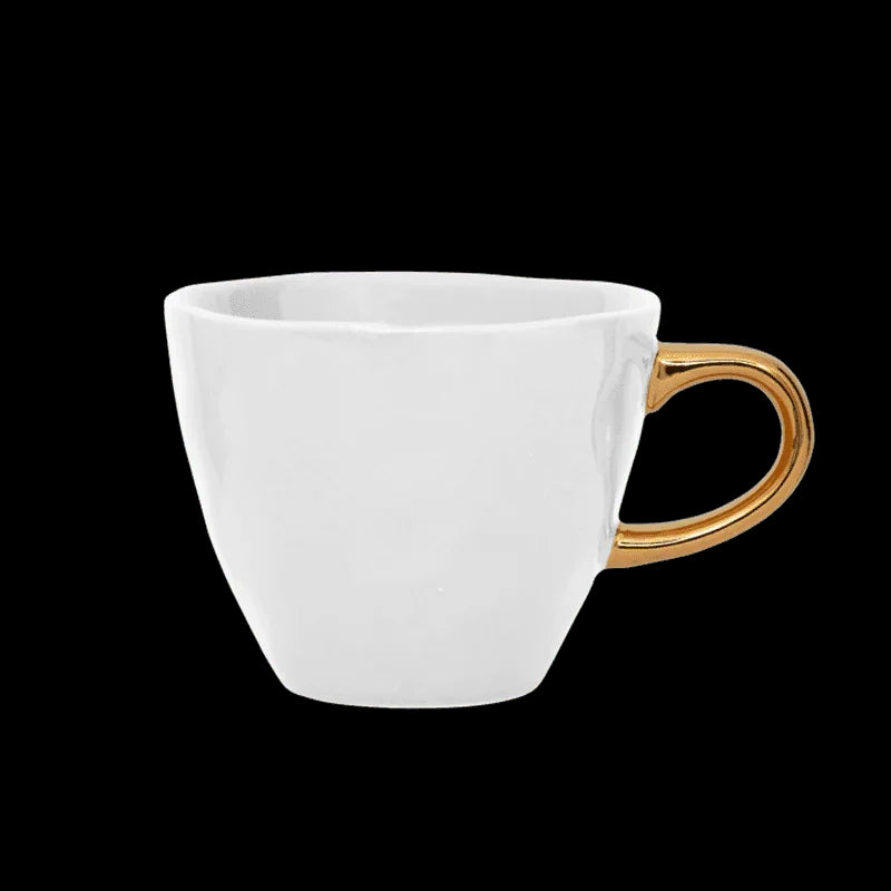 Good Morning cup Coffee Ø8 cm - White (set of 4)