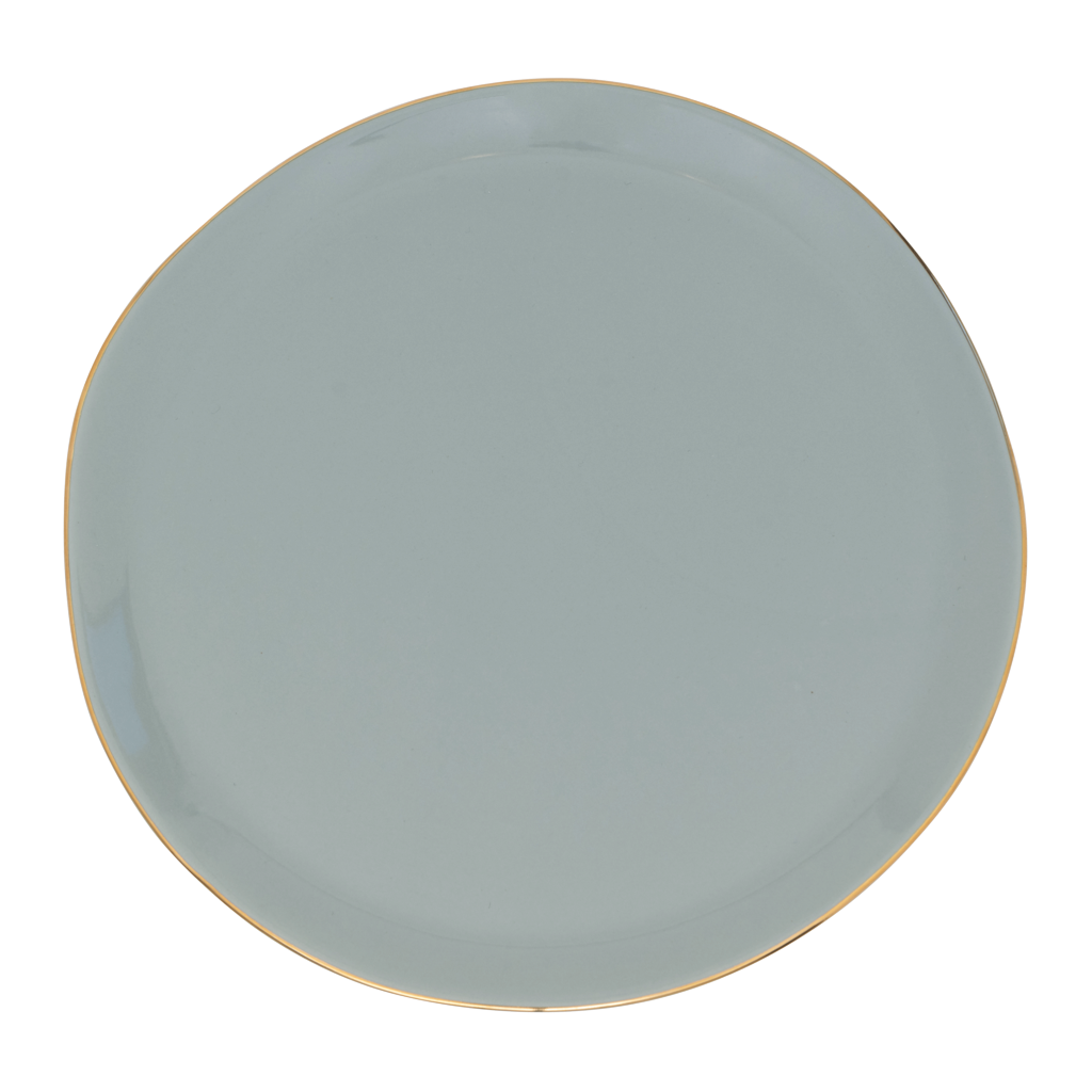Good Morning plate Ø22.8 cm - Slate (set of 4)