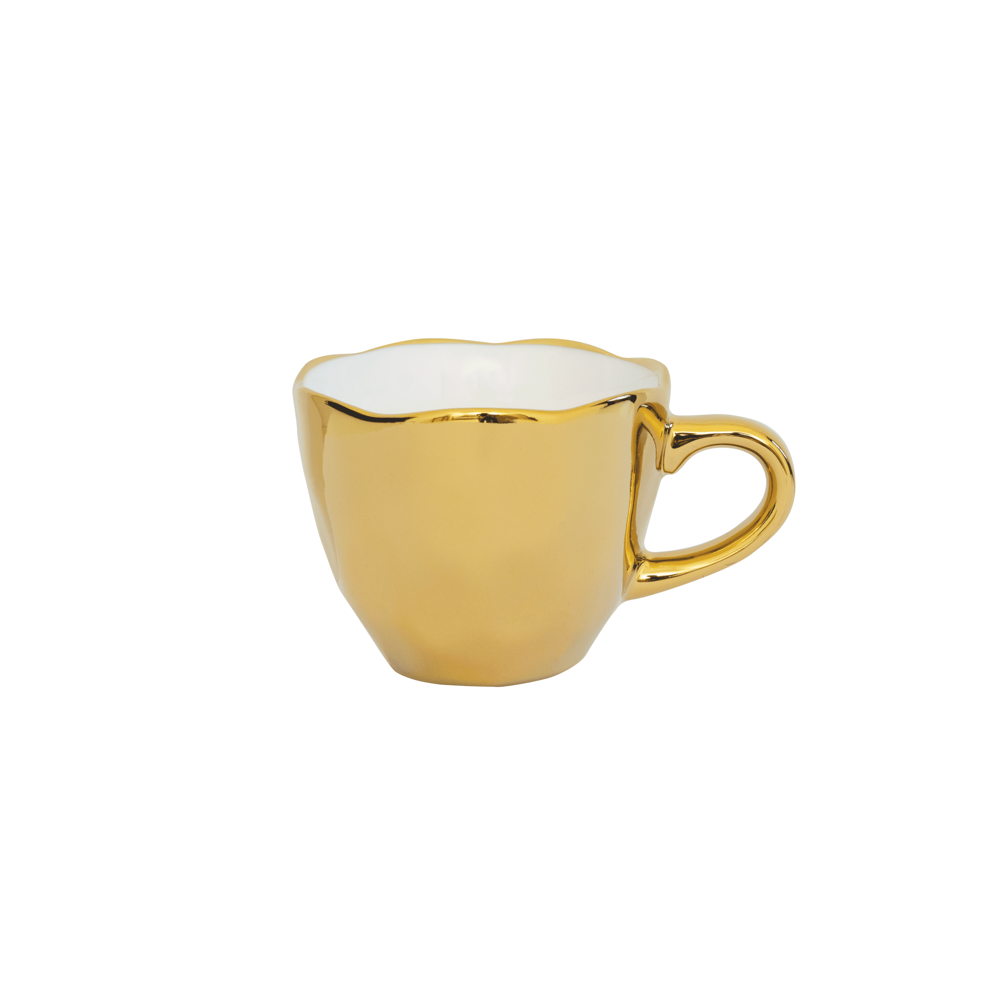 Good Morning cup Espresso Gold (set of 4)
