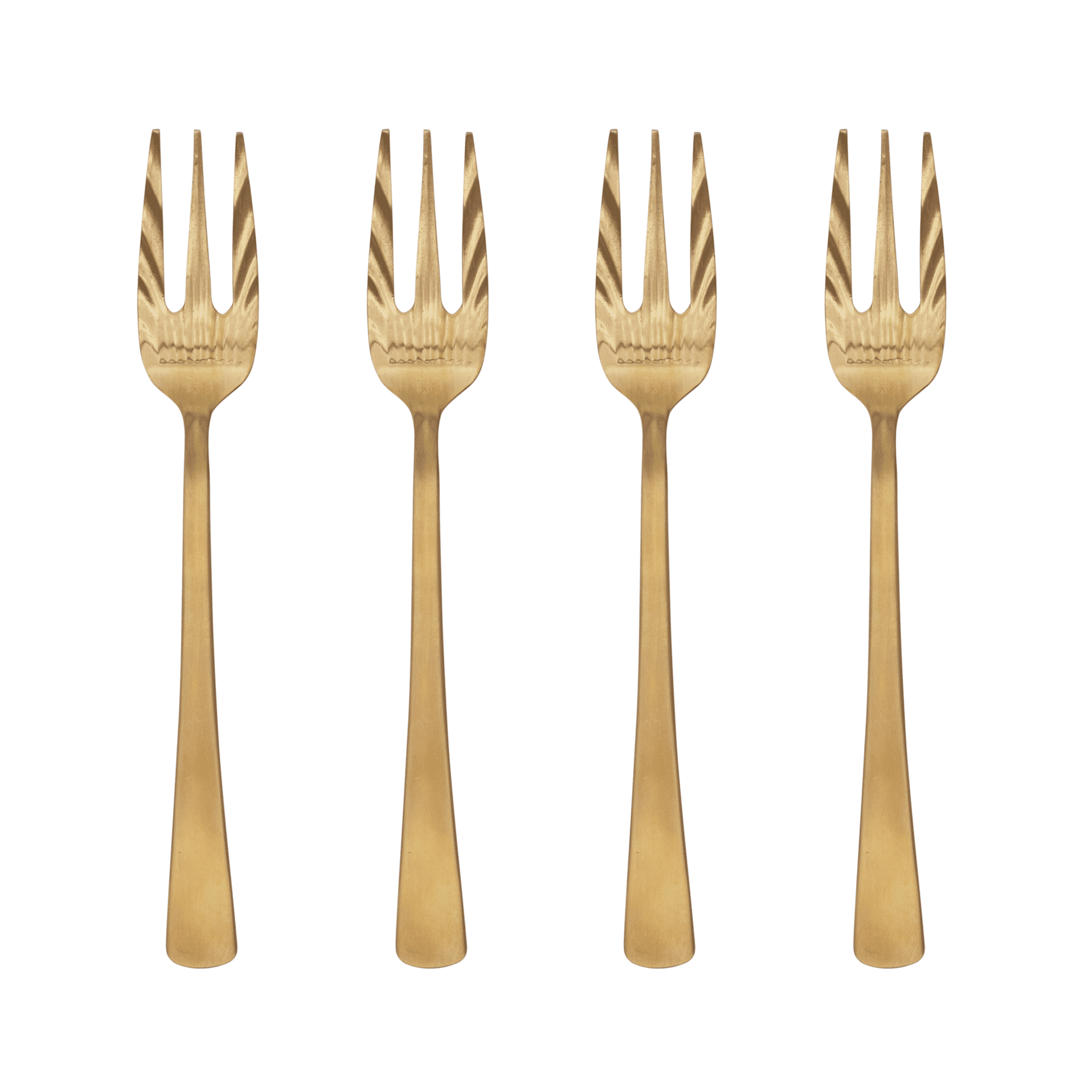 Fork Gold - Set of 4 in gift pack