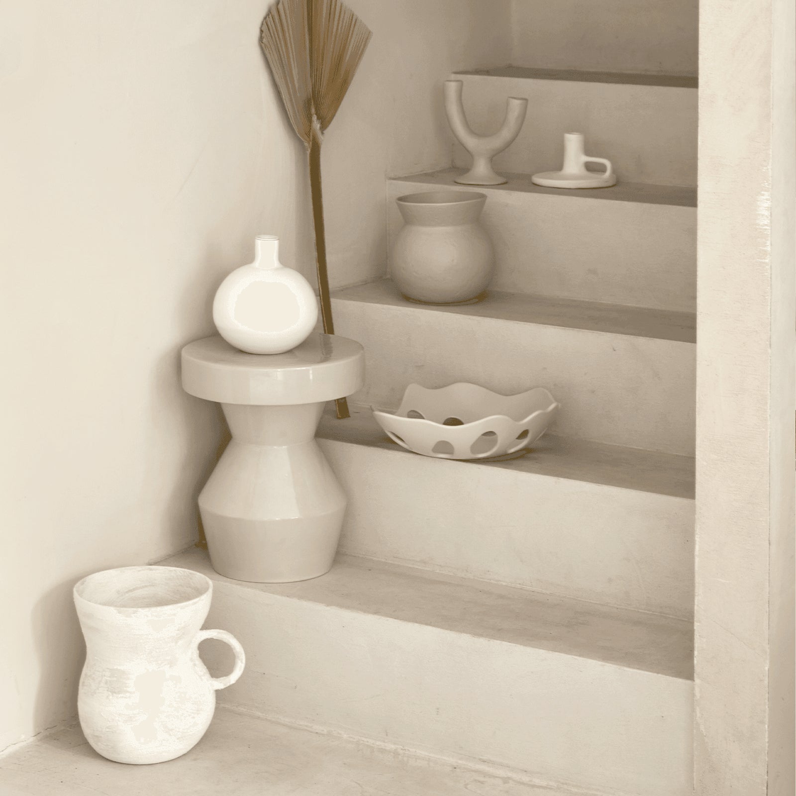 Side table Sculptural