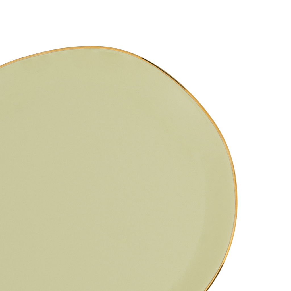 Good Morning plate Ø17 cm - Pale Green (set of 4)