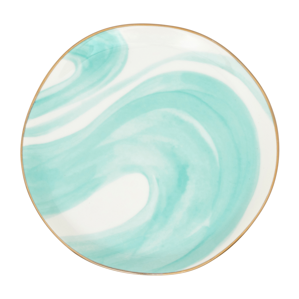 Good Morning plate Ø17 cm - Emerald Green (set of 4)