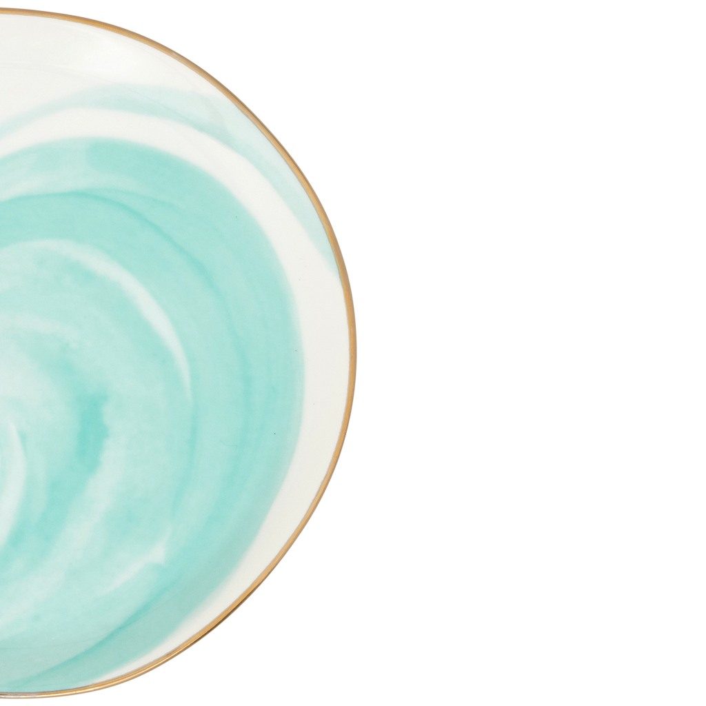 Good Morning plate Ø17 cm - Emerald Green (set of 4)