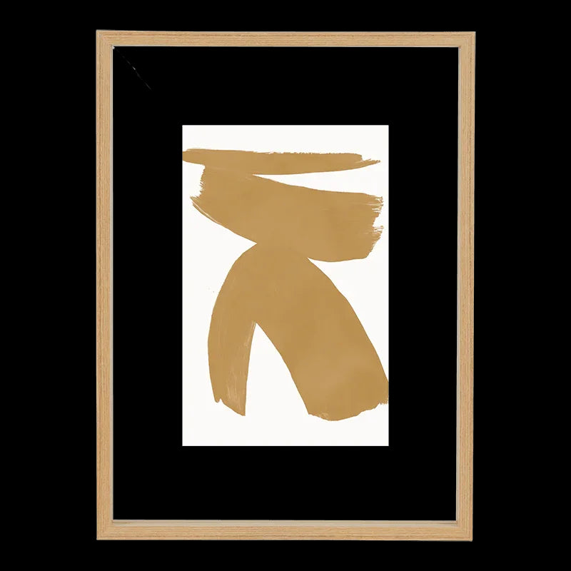 Photo frame floating L, Aesthetic Natural