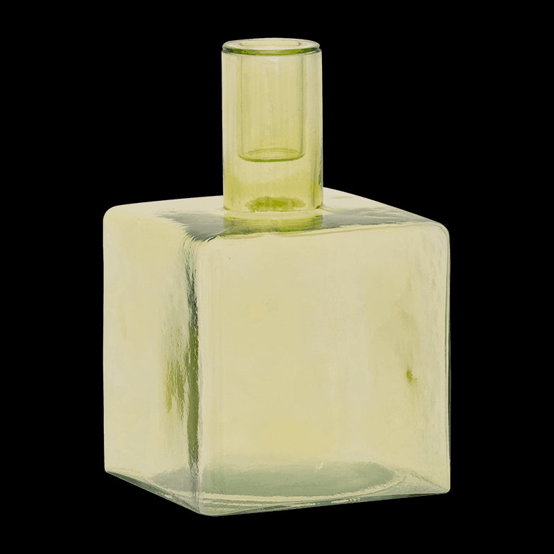 Candle holder Cubico Pale Green