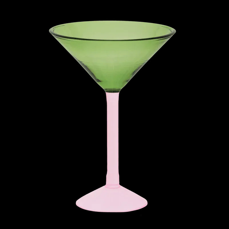 Martini cocktail glass, set of 2, in gift pack