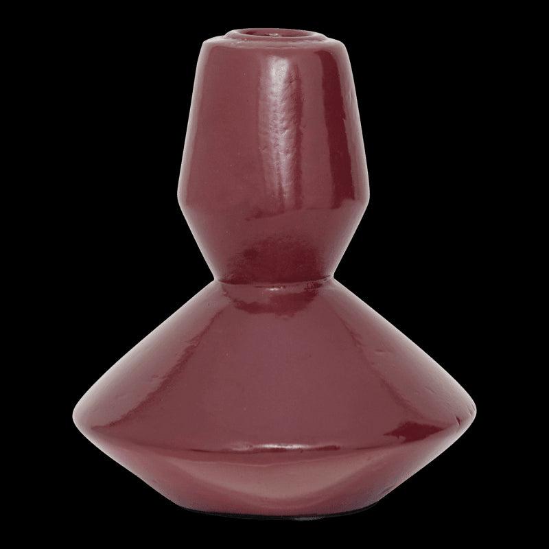 Candle holder Logan, tibetan red