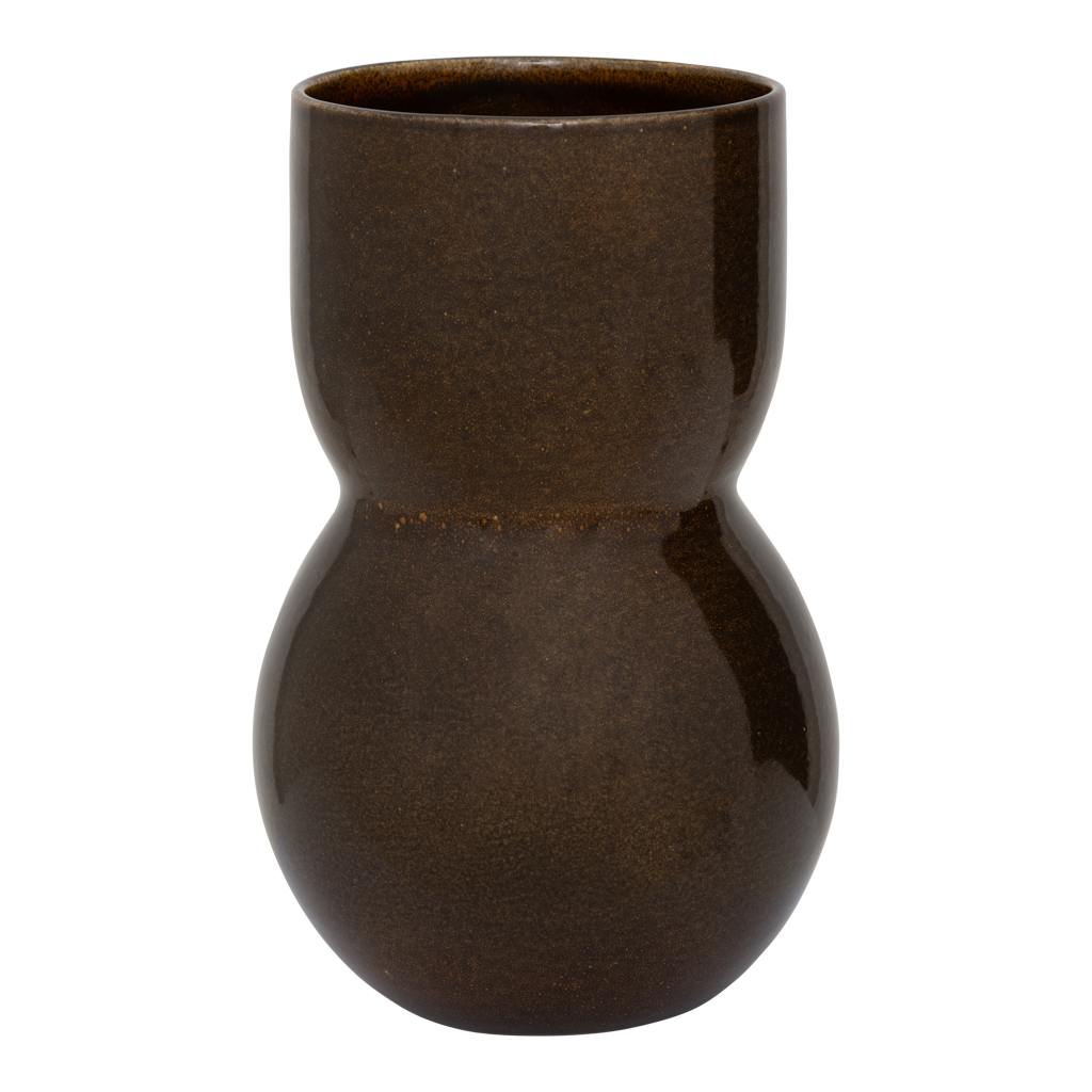 Vase Noan centre-ville marron
