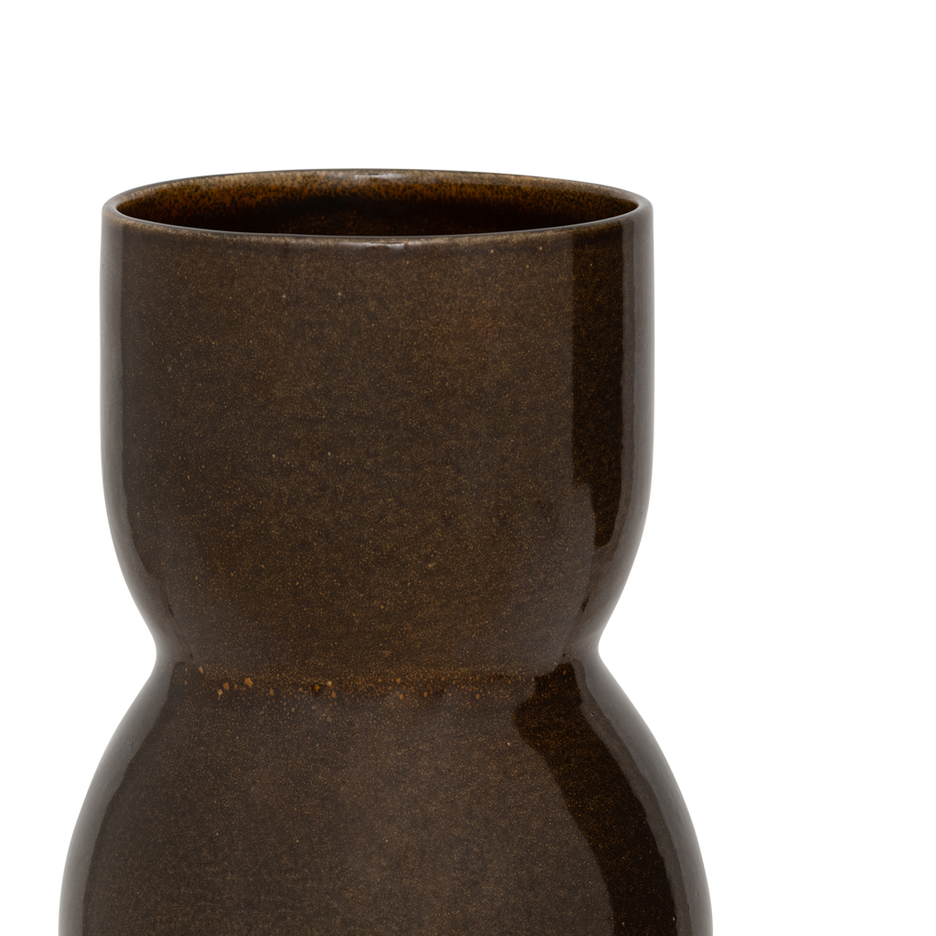 Vase Noan centre-ville marron