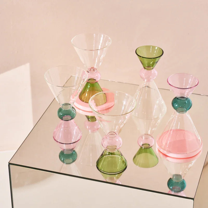 wine glass Ayo, Pale Green (set of 4)