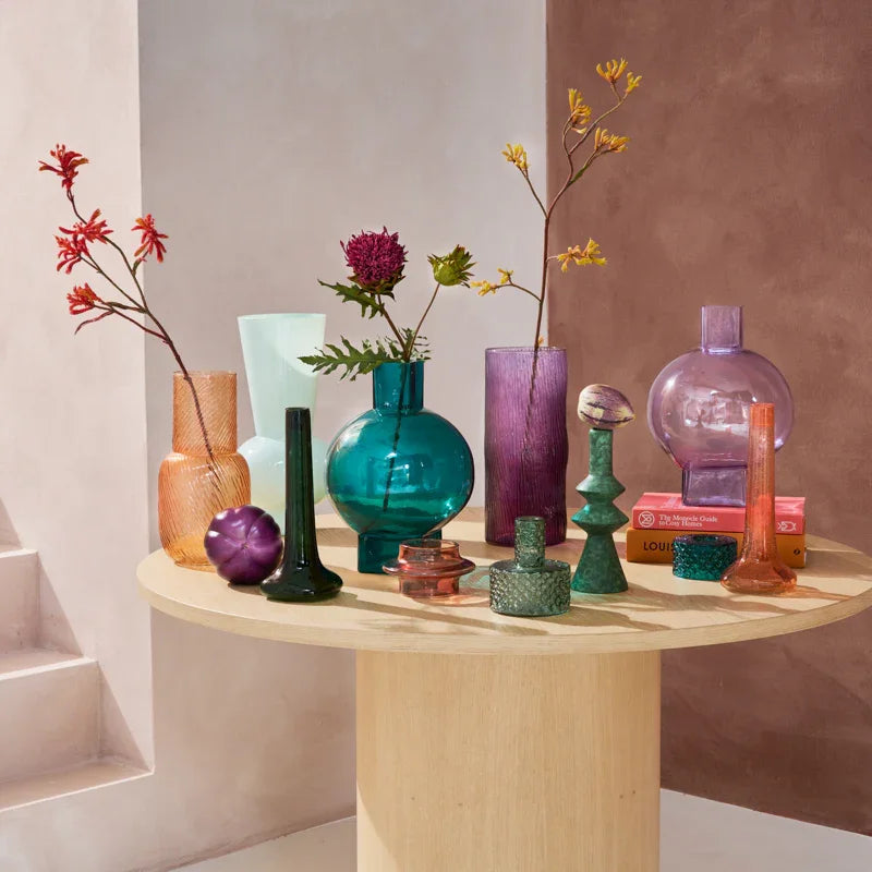 vase Cho, Orchidée en fleurs