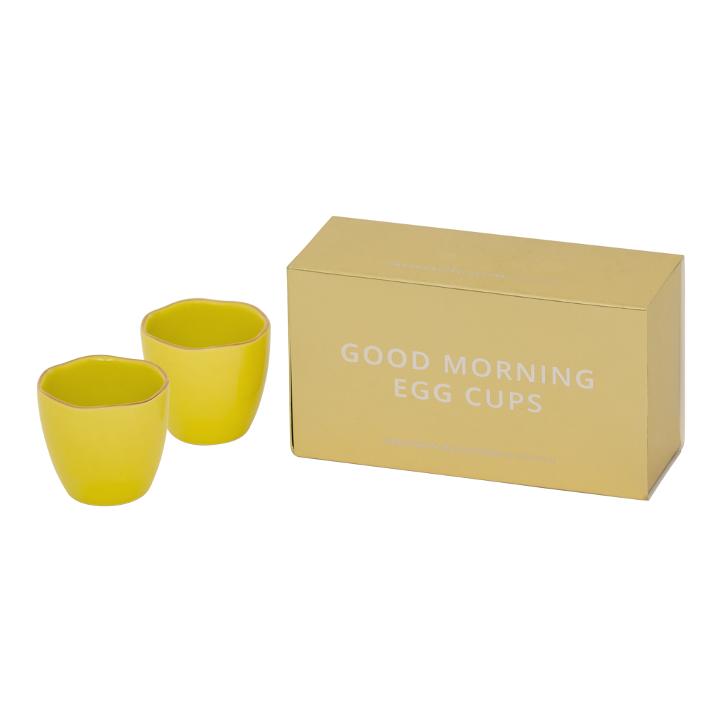 Good Morning egg cup Limelight, set of 2, in gift pack (set of 2)