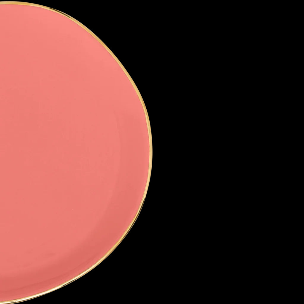 Good Morning plate Burnt Coral, Ø17 Cm