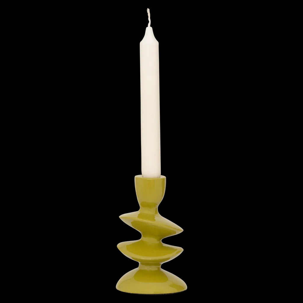 Candle holder Tove, Evergreen Sprig