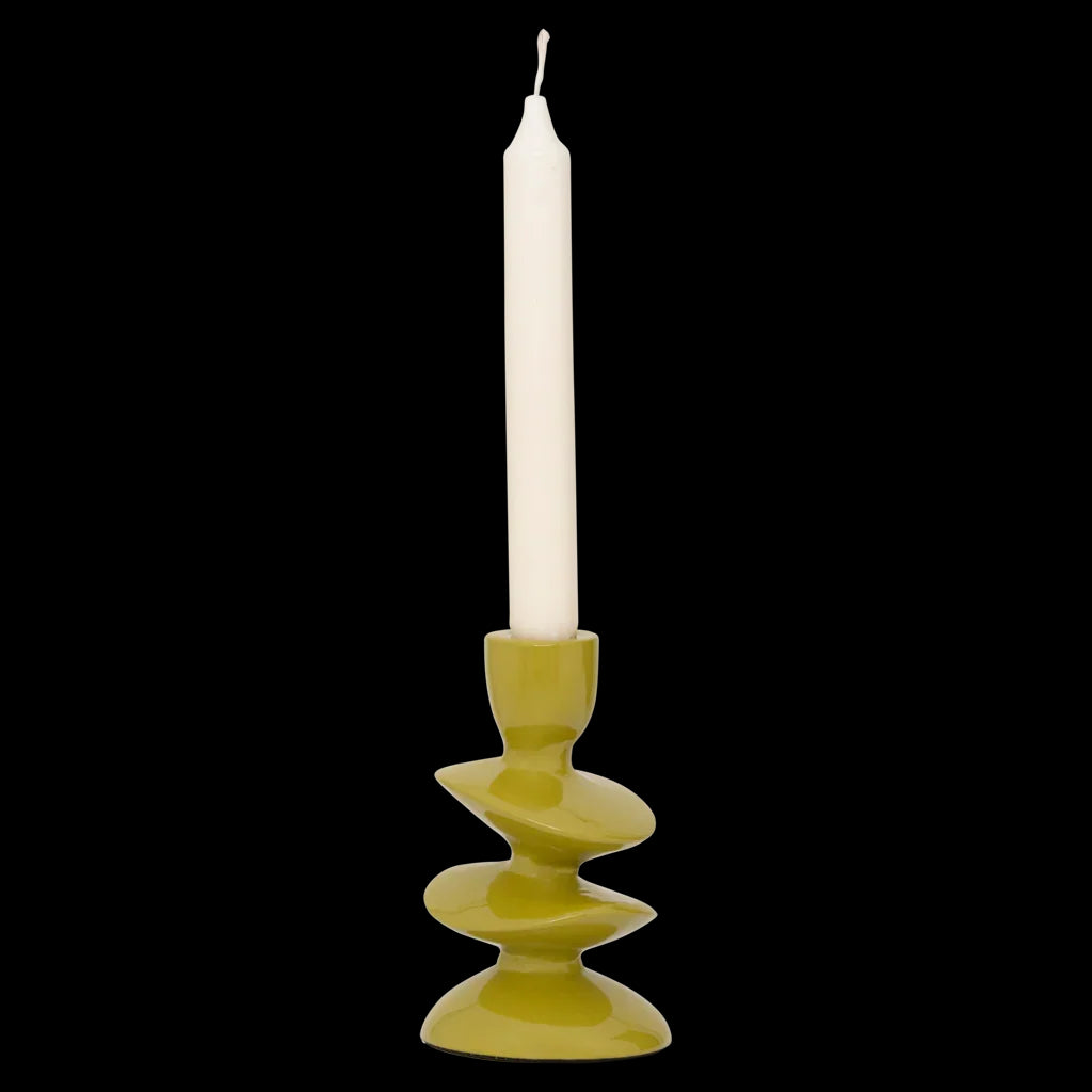Candle holder Tove, Evergreen Sprig