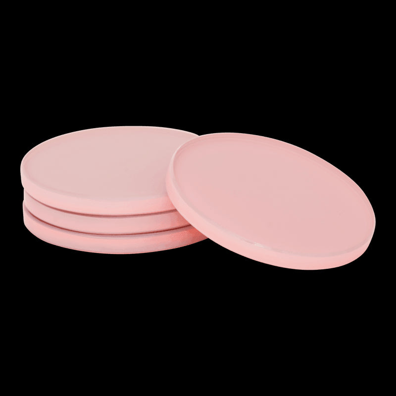 Glass coaster, set of 4, in gift pack