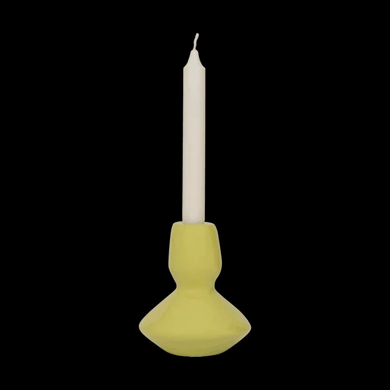LINDA. x UNC candle holder Logan Warm olive