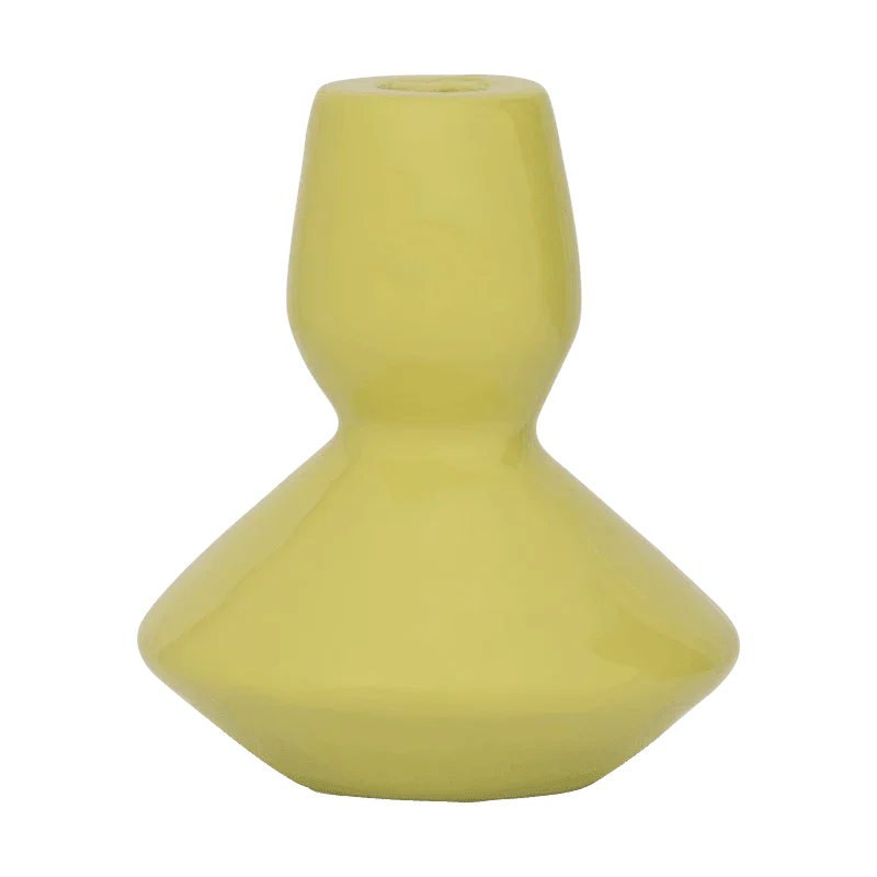 LINDA. x UNC candle holder Logan Warm olive