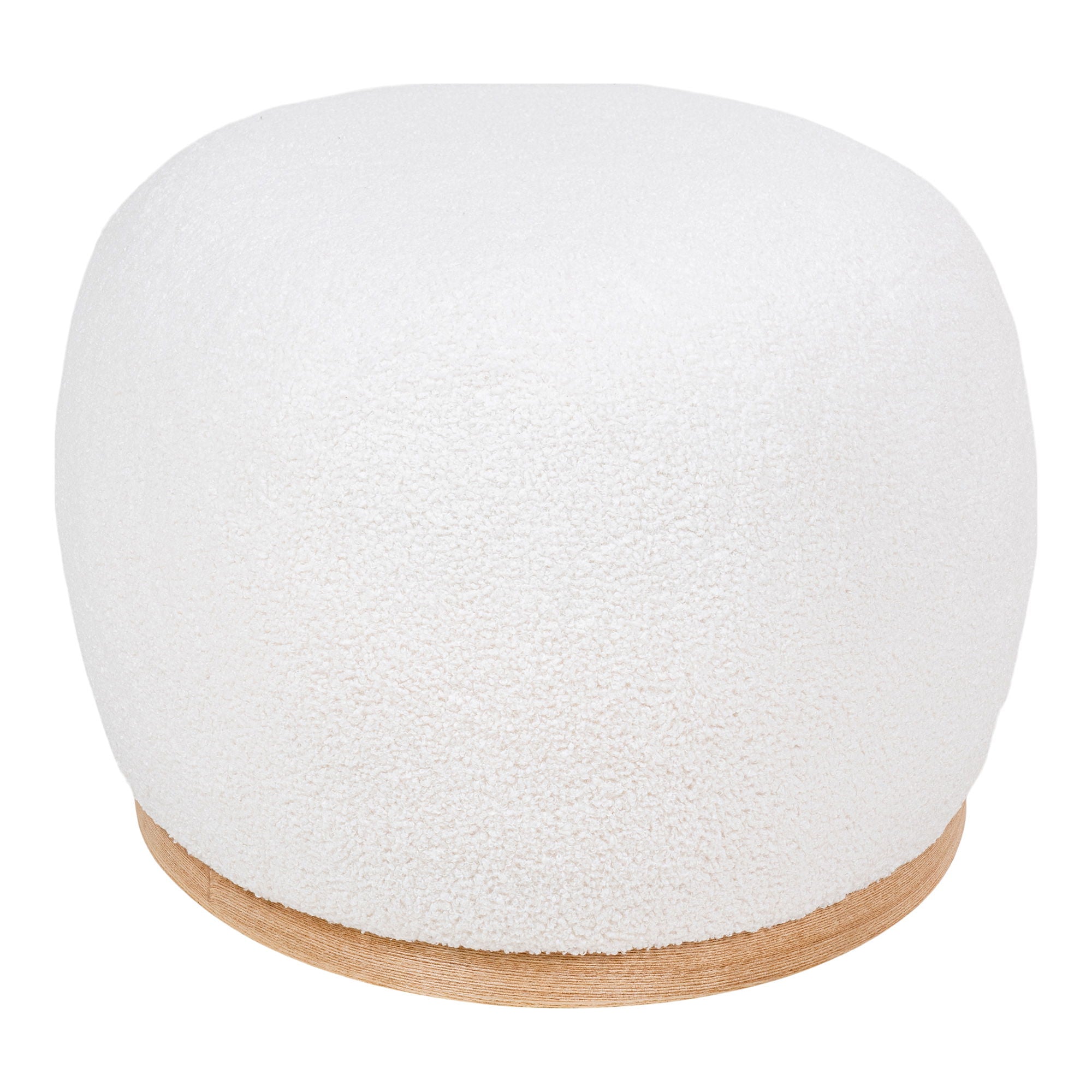 Manhattan Pouf - Pouf, bouclǸ, white, 54,5x88,5x36 cm, HN1235