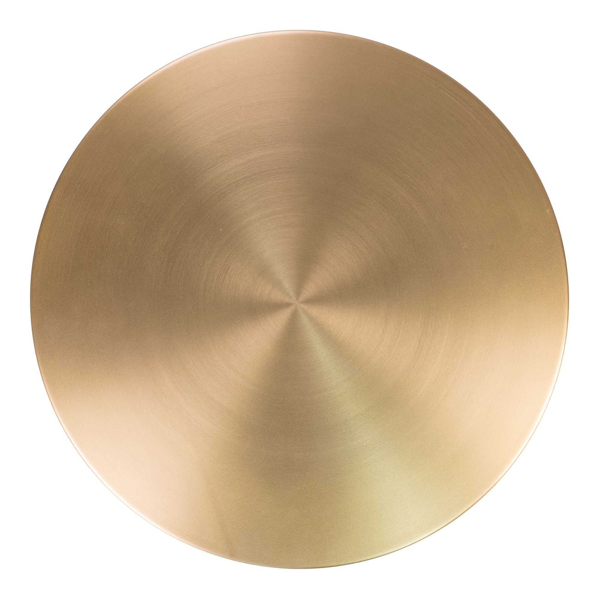 Lecco Side table - Side table in brass and marble Ø51x52 cm