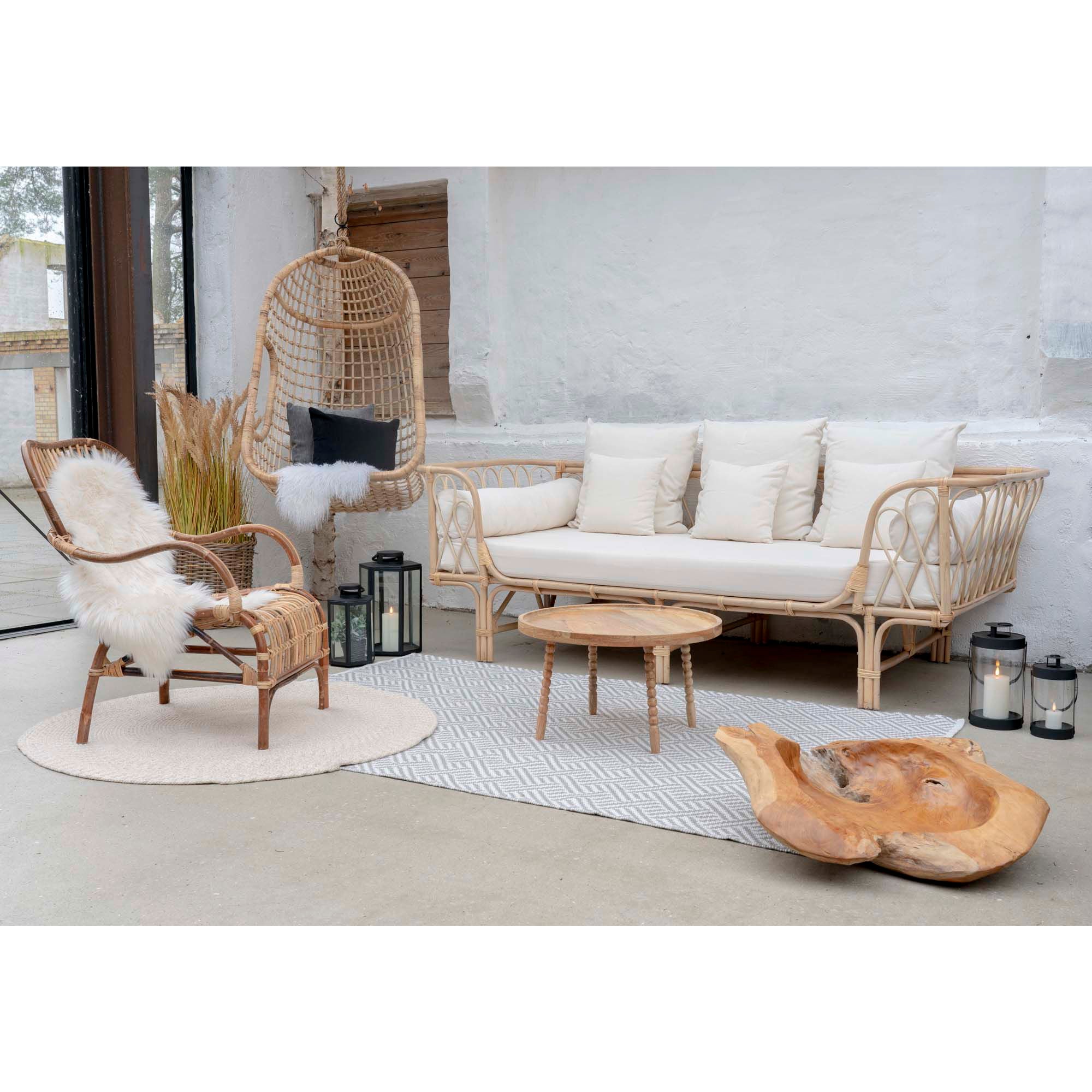 Jammu Coffee Table - Coffee table in mango natural