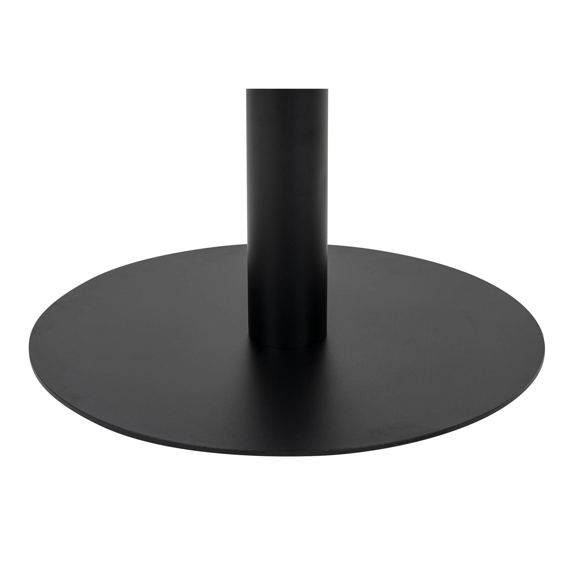 Bolzano Coffee Table - Coffee table with top in marble look and black base ø70x45cm
