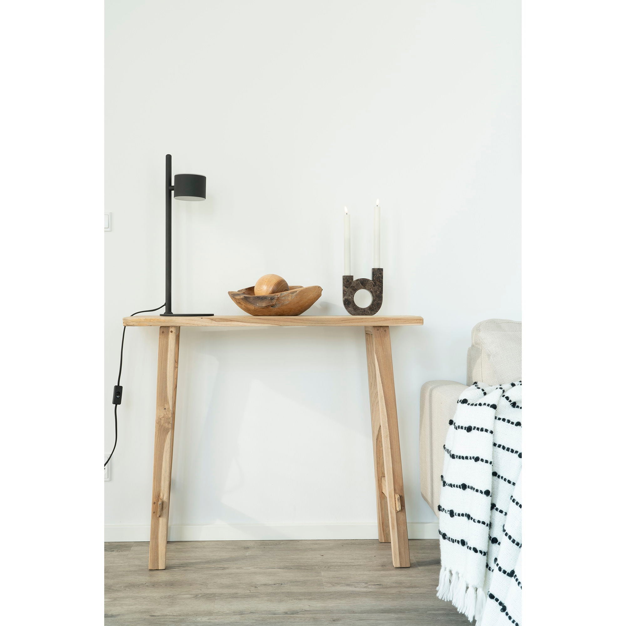 Girona Teak Console Table - Console table in teak 90x30xh80 cm