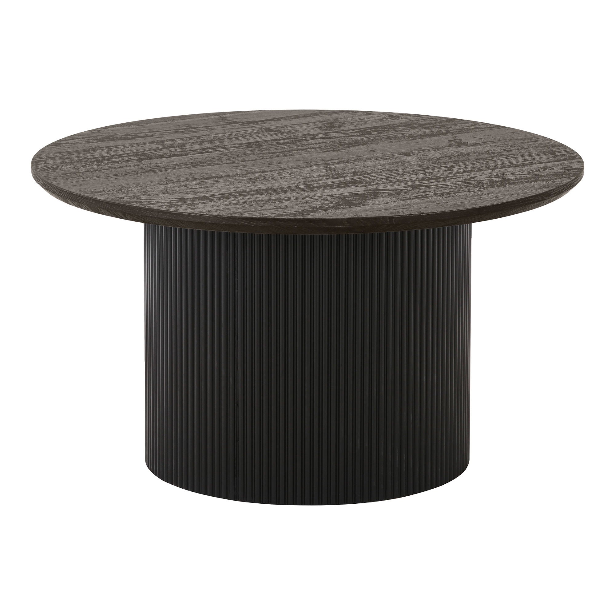 Boavista Coffee Table - Coffee Table, dark brown Ø80x45 cm