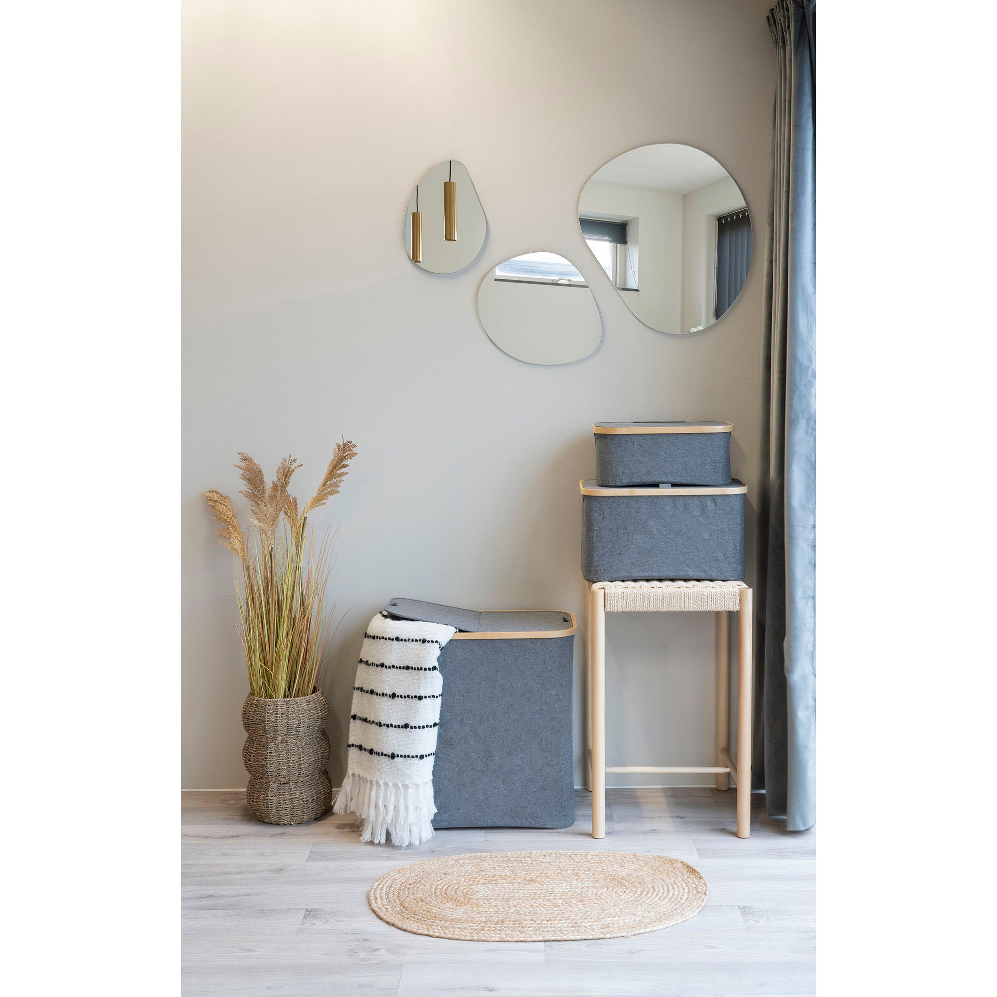 Palermo Mirror set - Mirror without frame, set of 3