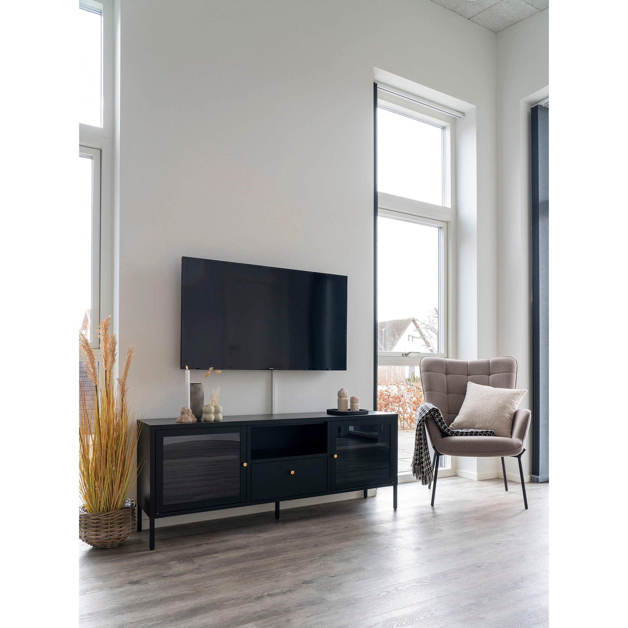 Pulo Baskets - Basket in kubu, with plastic inside, set of 2