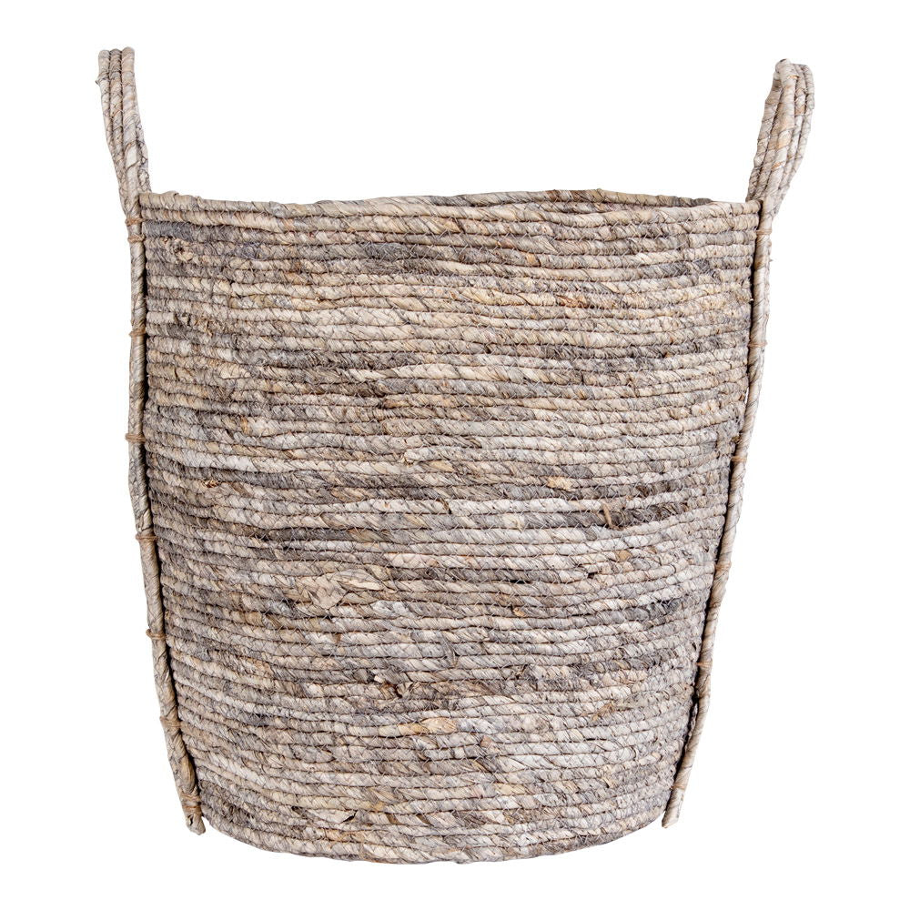 Udine Basket - Round basket in grey Minimum order of 1 pcs. and 2 pcs. per box