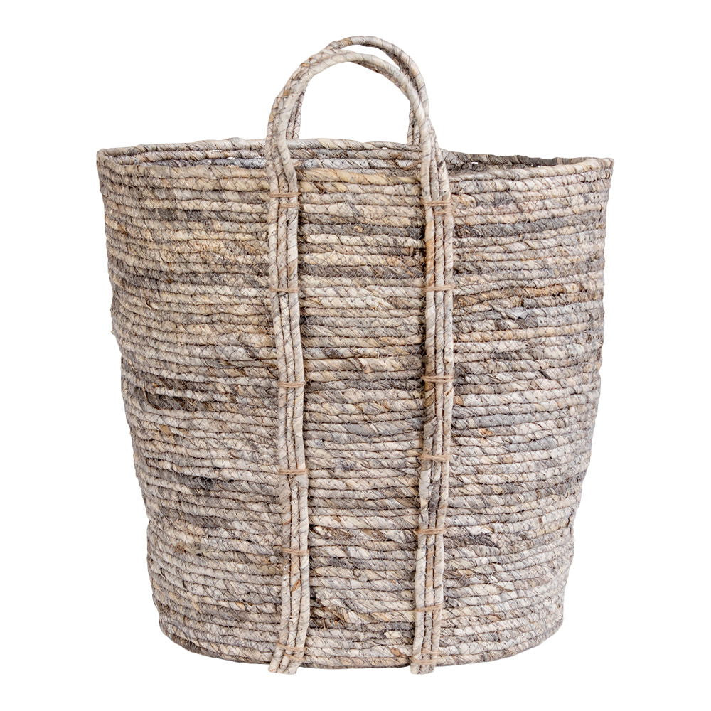 Udine Basket - Round basket in grey Minimum order of 1 pcs. and 2 pcs. per box