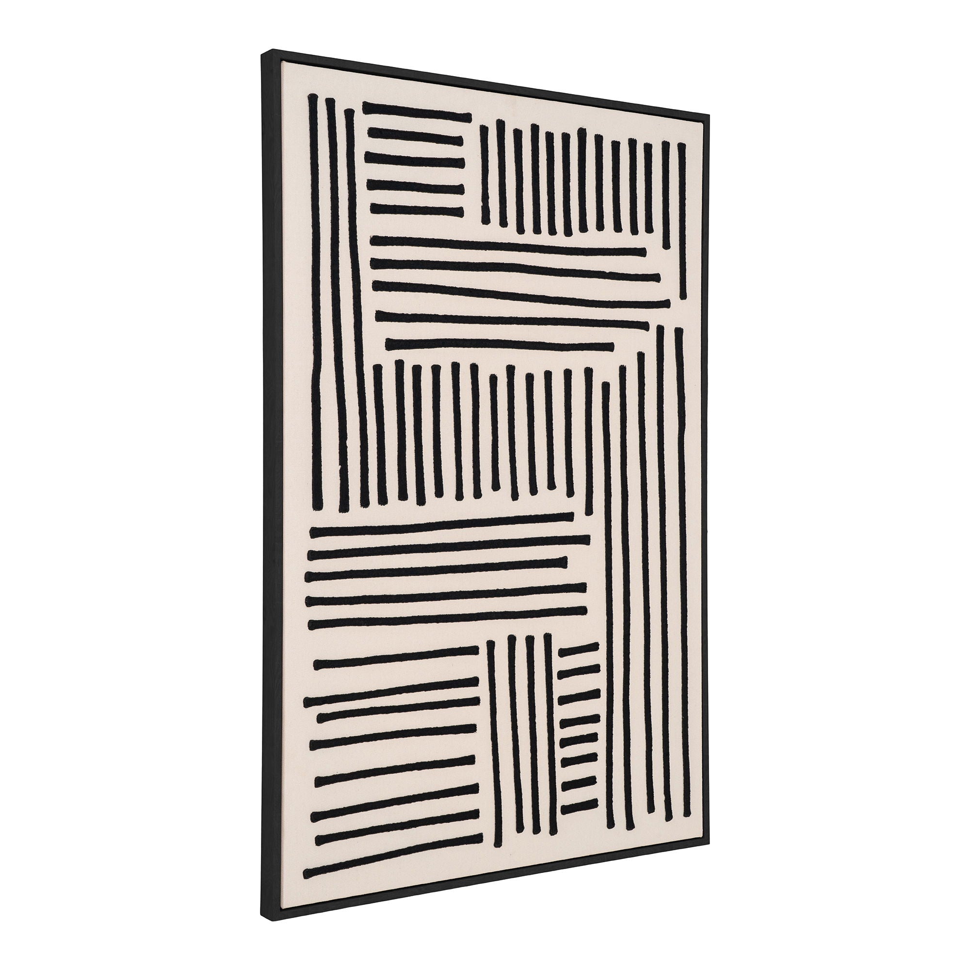 Lipari Canvas Print - Canvas print, canvas, black/beige, No.1 60x90 cm