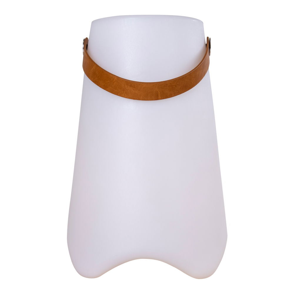 Bristol LED Wine cooler - Wine cooler with strap, white, rechargeable