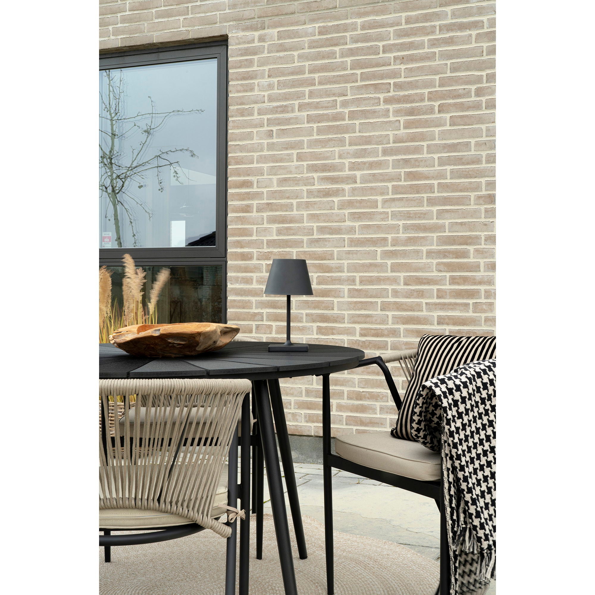 Dean LED Table lamp - Table lamp, black, rechargeable