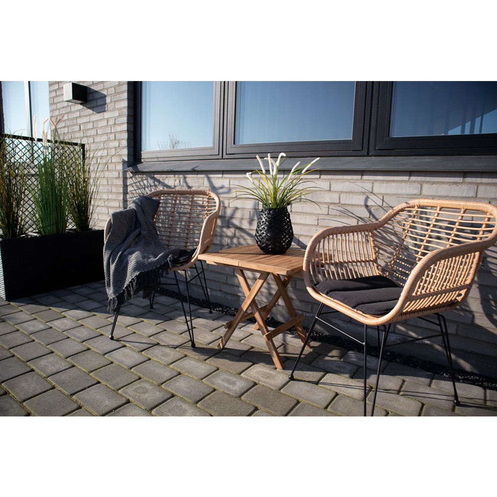 Bilbao Coffee Table - Coffee table in teak 50x50xh50cm