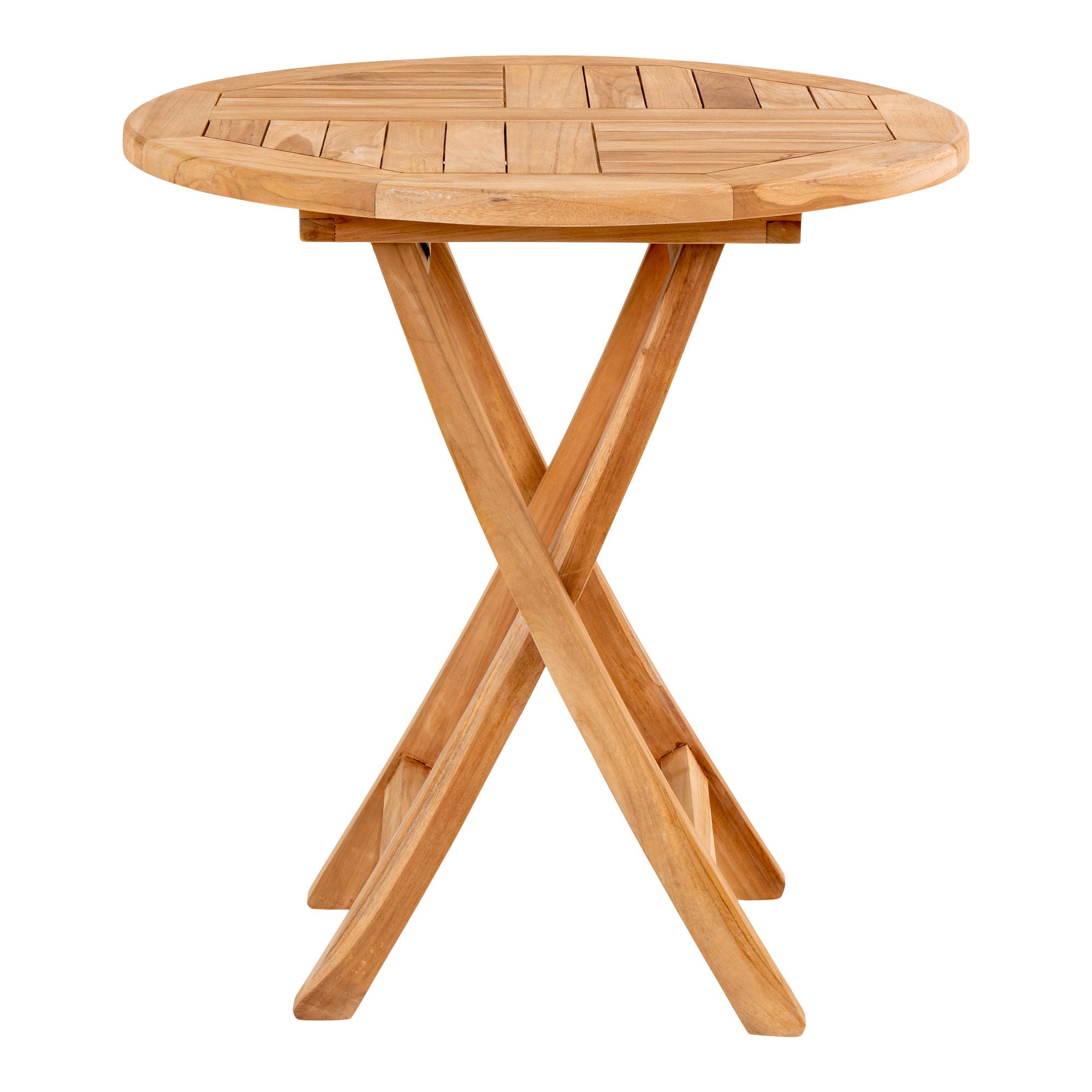 Oviedo Teak Dining Table - Dining table in teak Ø70x75cm