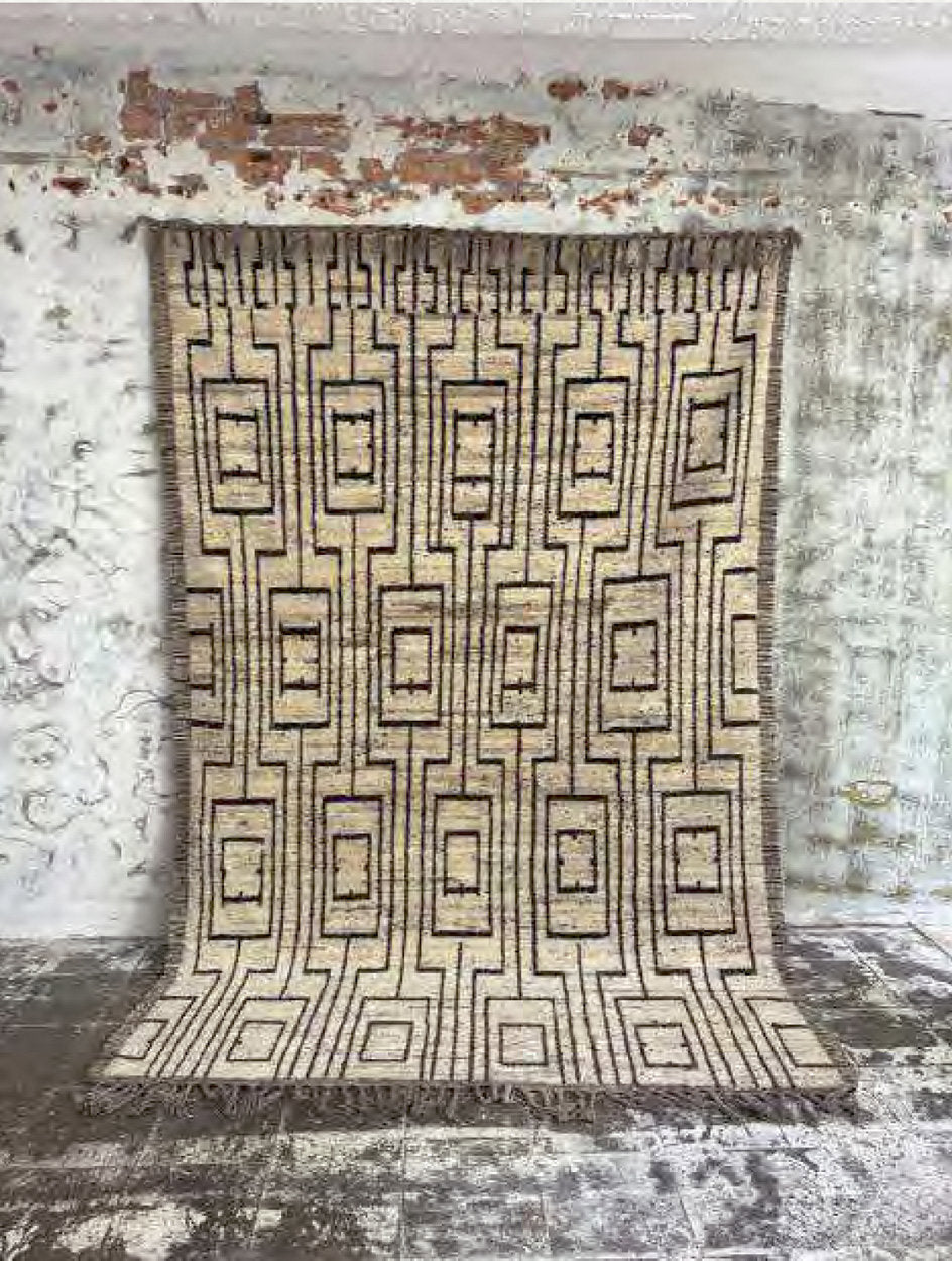 The Handwoven Afghan Rug #1061