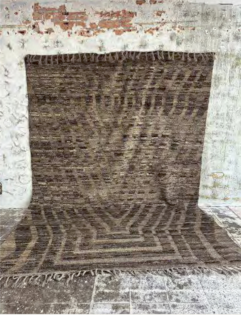 The Handwoven Afghan Rug #0982